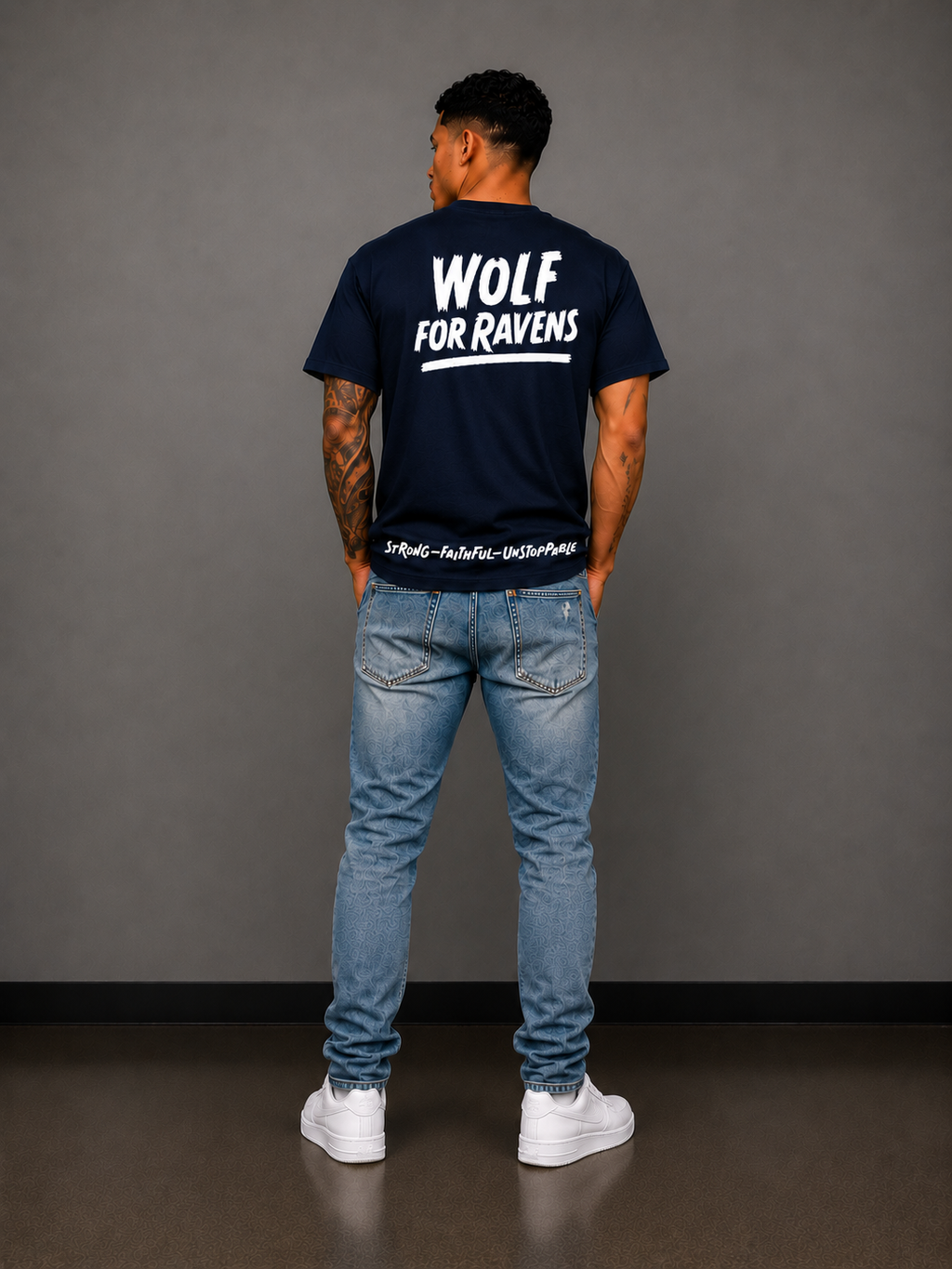 Pack Series Navy Blue Tee