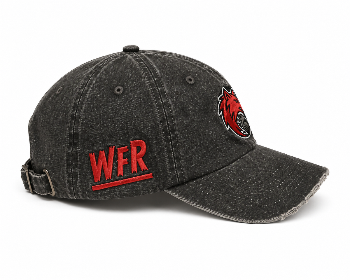WFR Vintage Charcoal Wash Hat