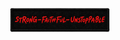 Red Strong-Faithful-Unstoppable