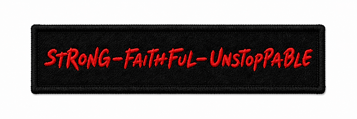 Red Strong-Faithful-Unstoppable