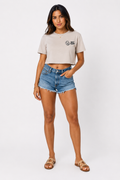 Essential Deserve Success Crop Tee