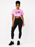Essential Just Work Out Crop Tee