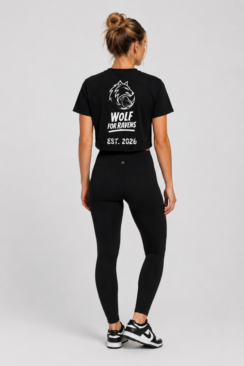 Essential Run The Day Crop Tee