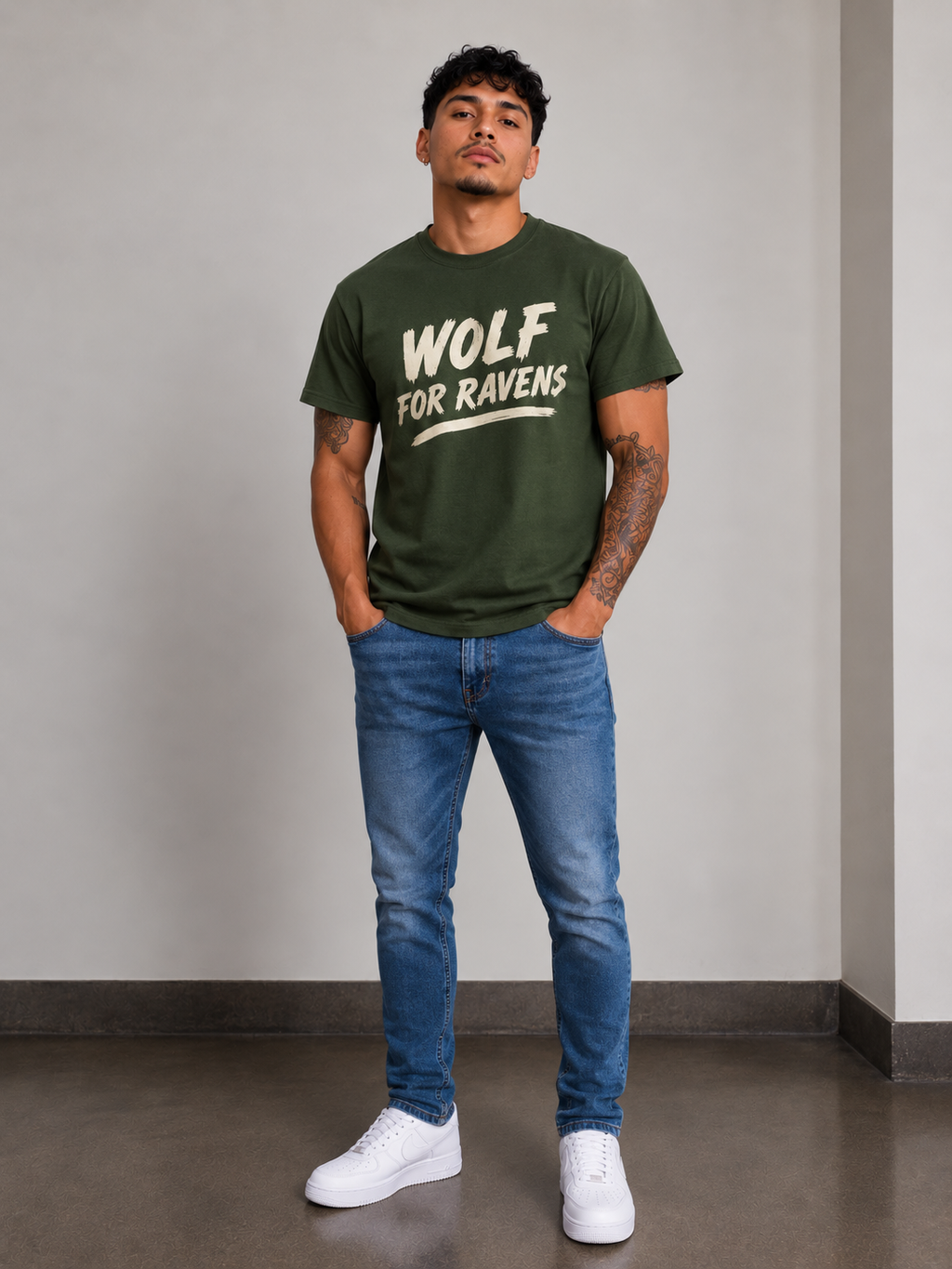 Triple P Forrest Green Tee