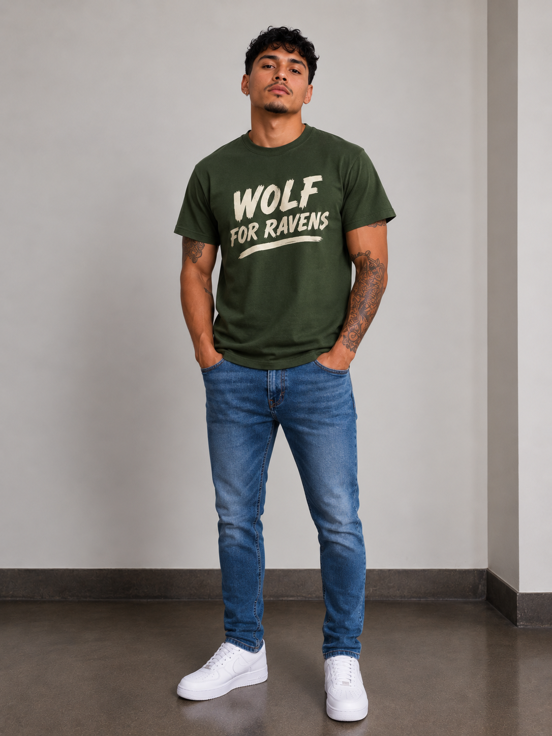 Triple P Forrest Green Tee