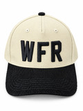 WFR Sandstone - Black Corduroy Trucker Hat